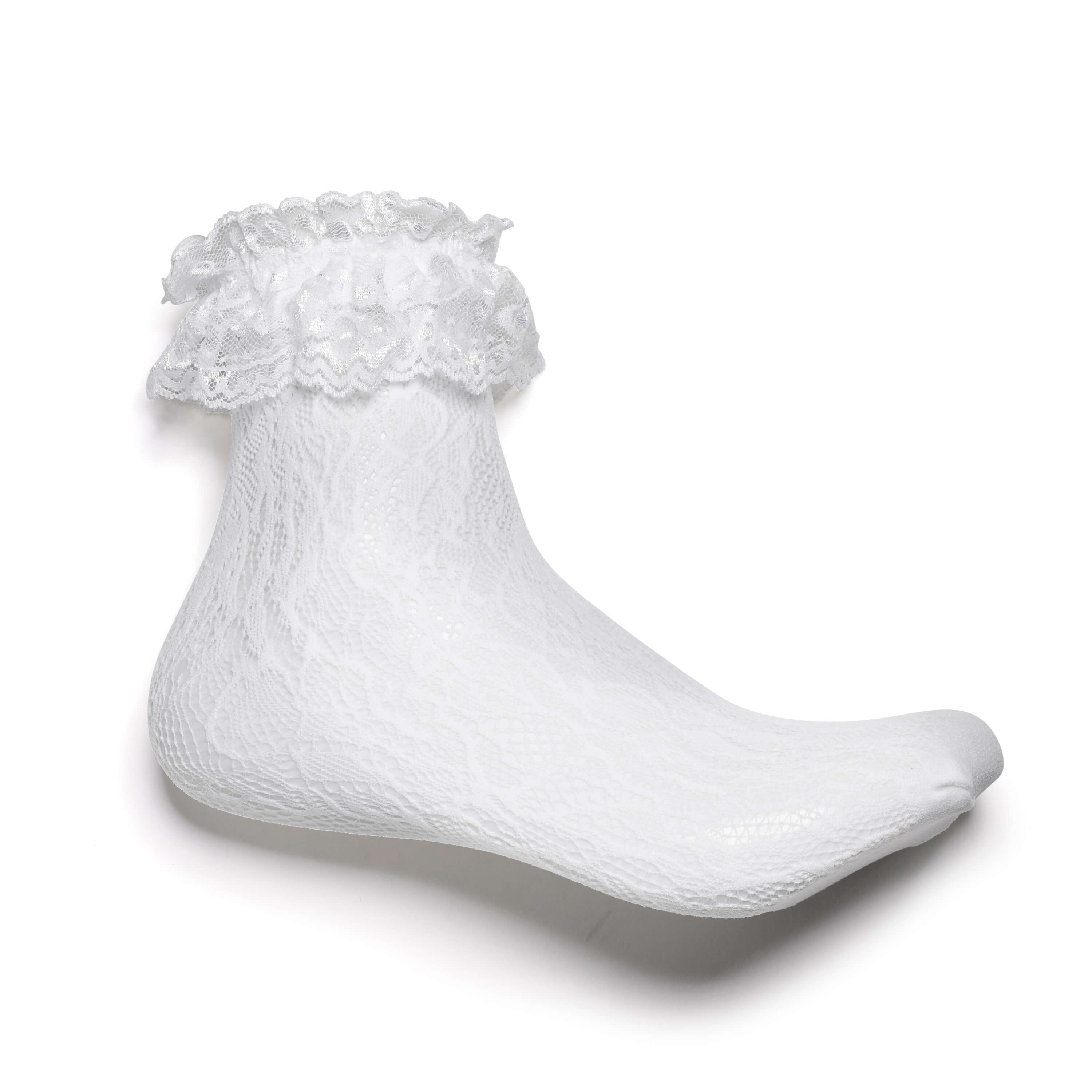 Womens frilly shop socks