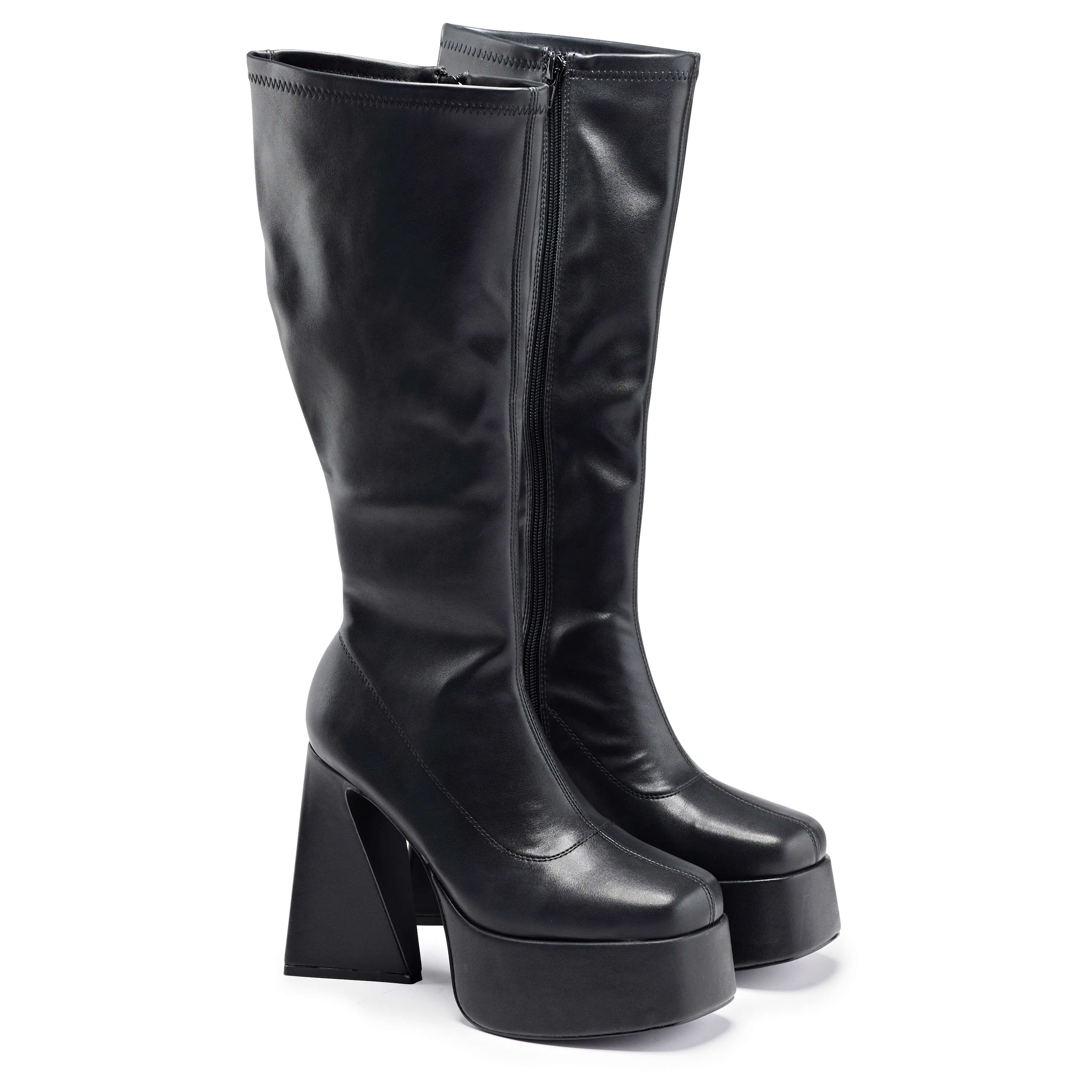 Long platform boots sale