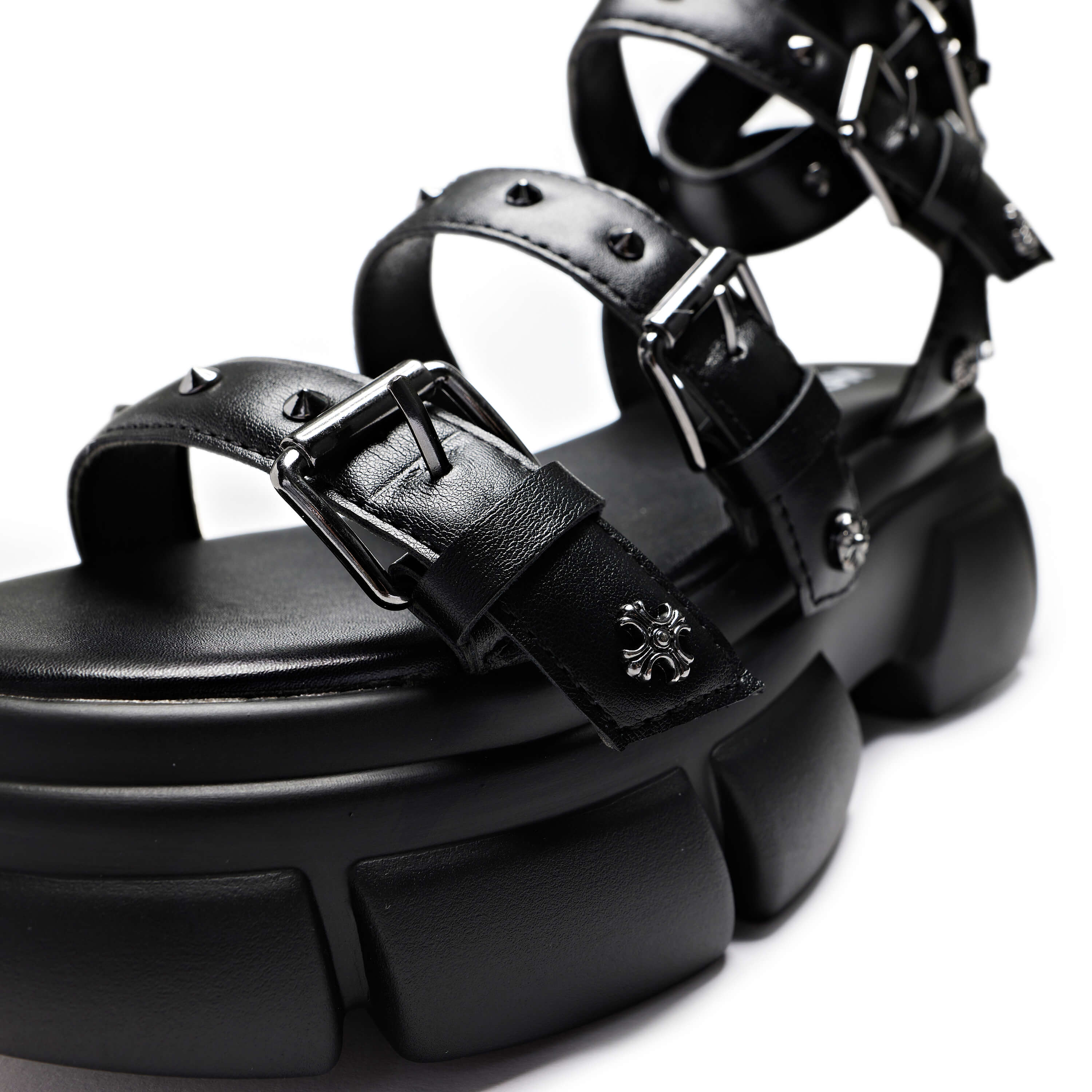 A Raining Vengeance Charm Platform Sandals KOI footwear