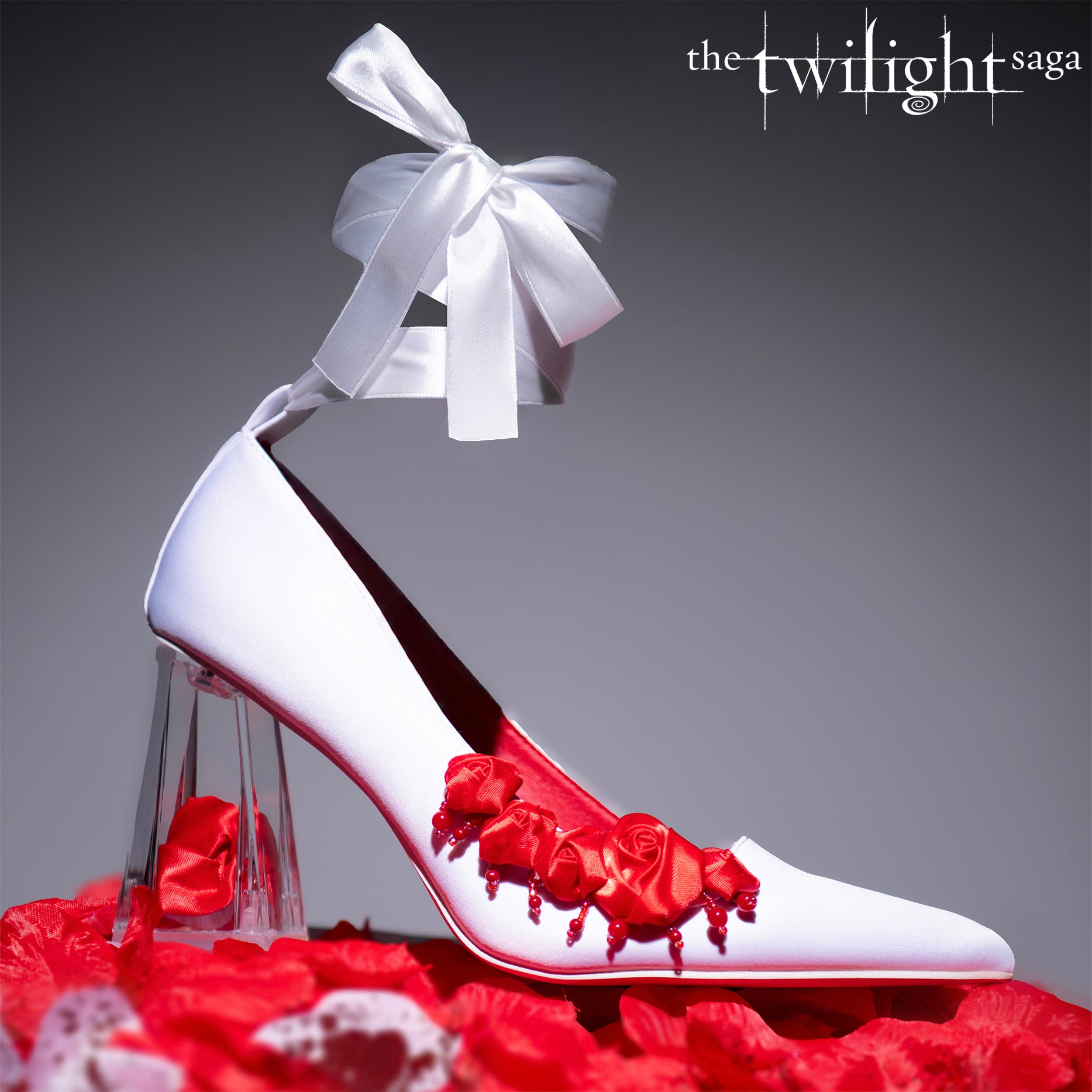 Bella s Nightmare Rose Heels Pearl KOI footwear