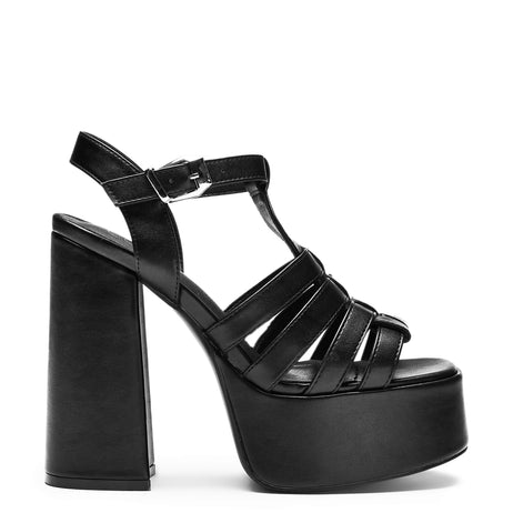 DBP55 PLATFORM HEEL - BLACK