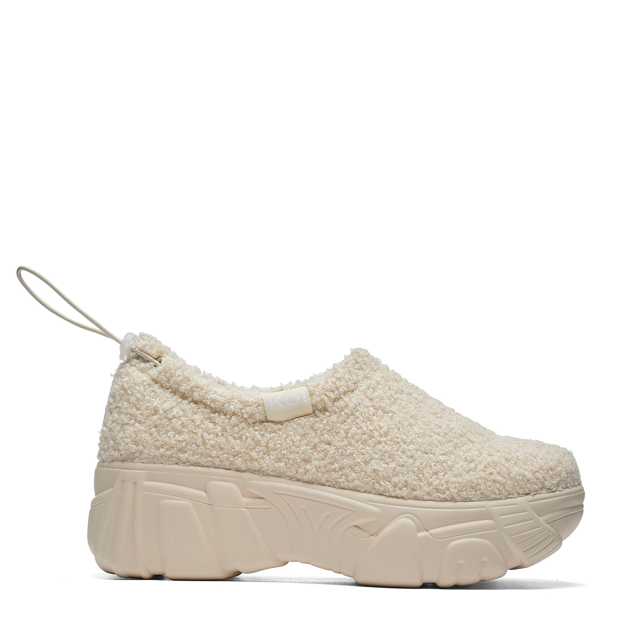 Chunky store cream trainers