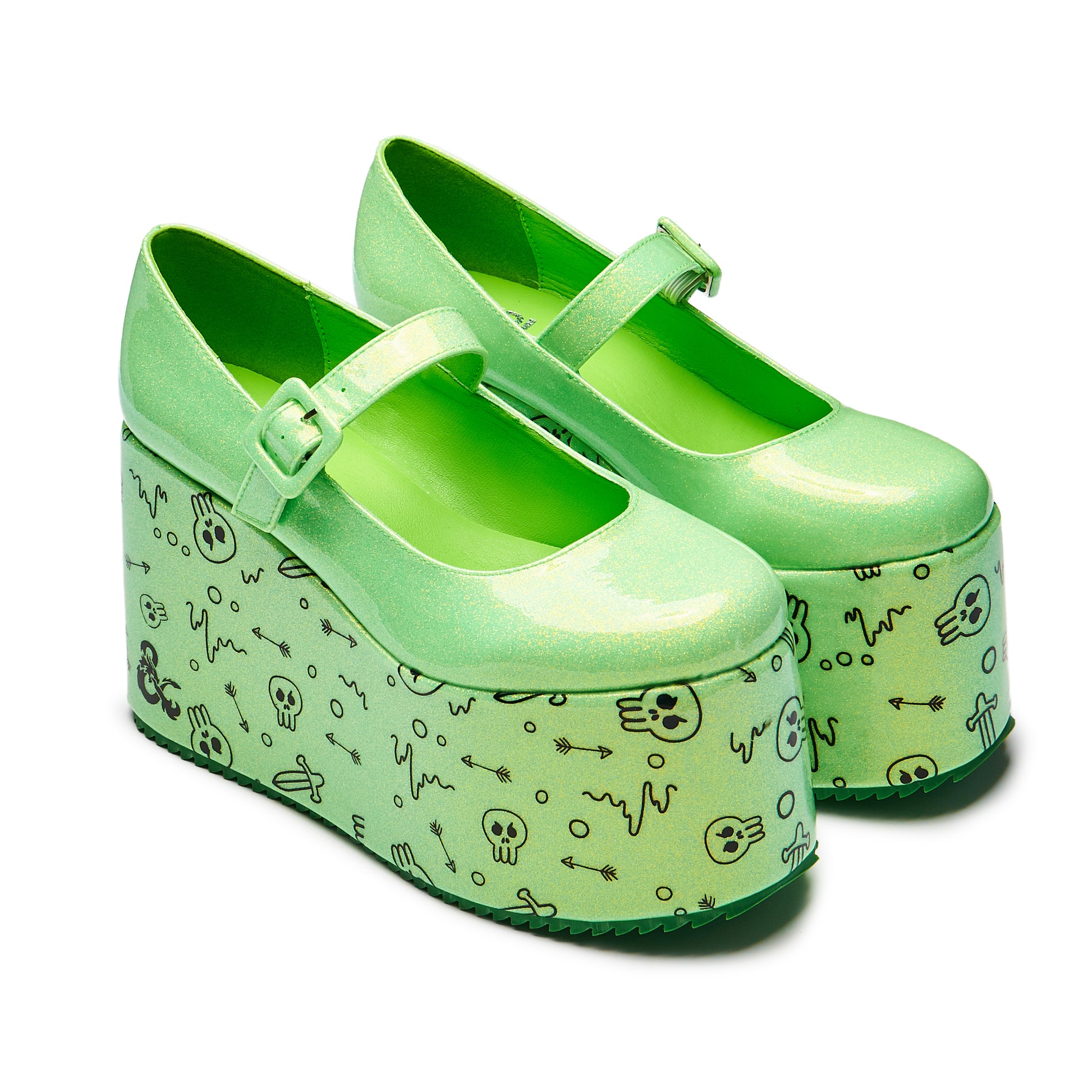 GlabagoolGelatinousCubeWedgeMaryJanes-Green_4