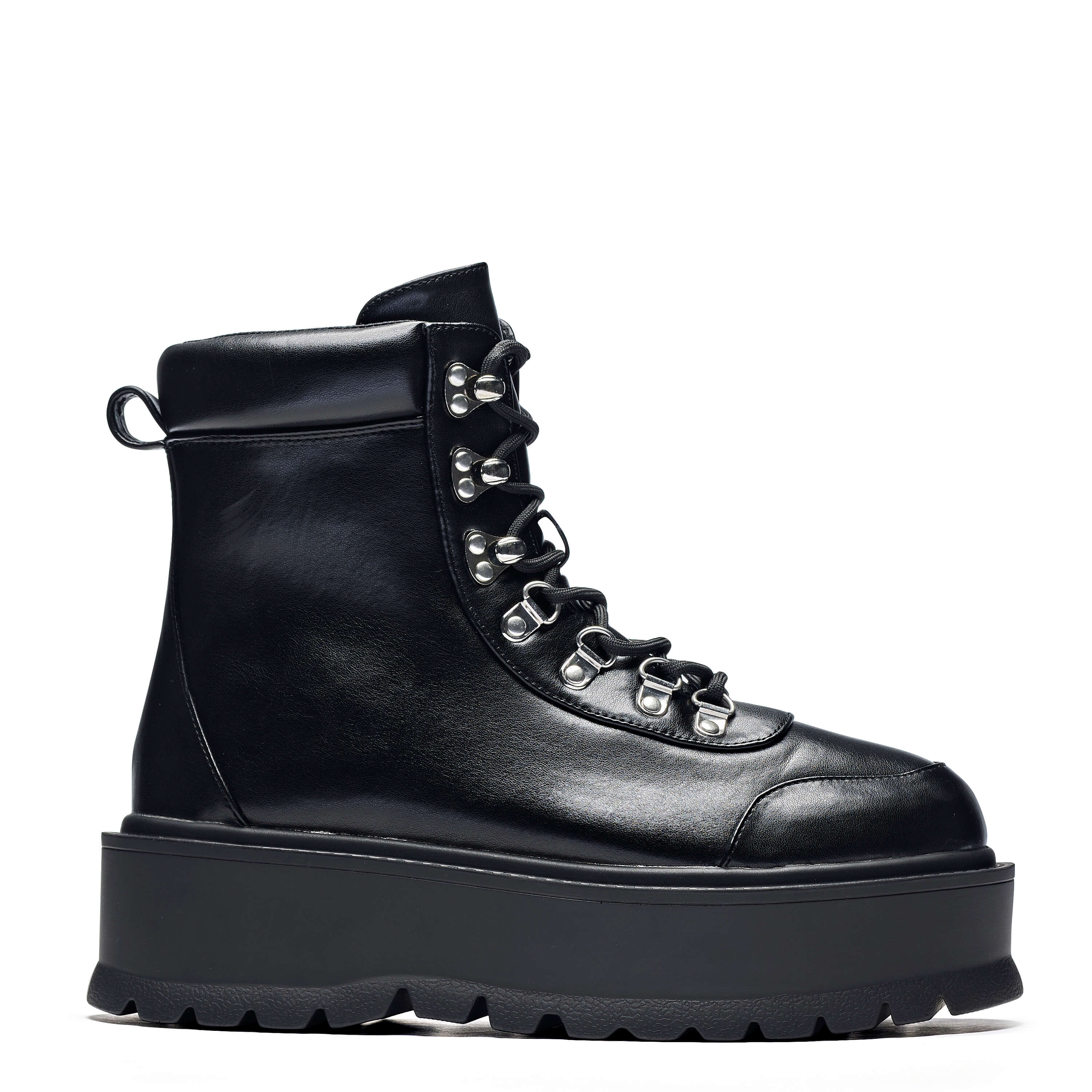 HYDRA All Black Matrix Platform Boots – KOI footwear