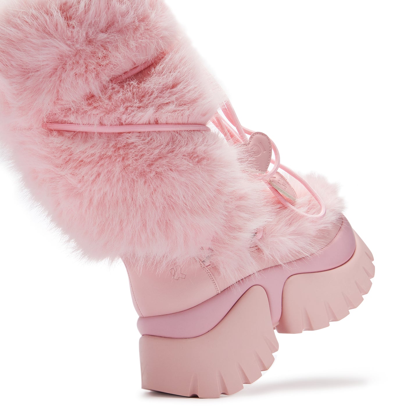 Kawaii Sasquatch Fluffy Snow Boots - Pink