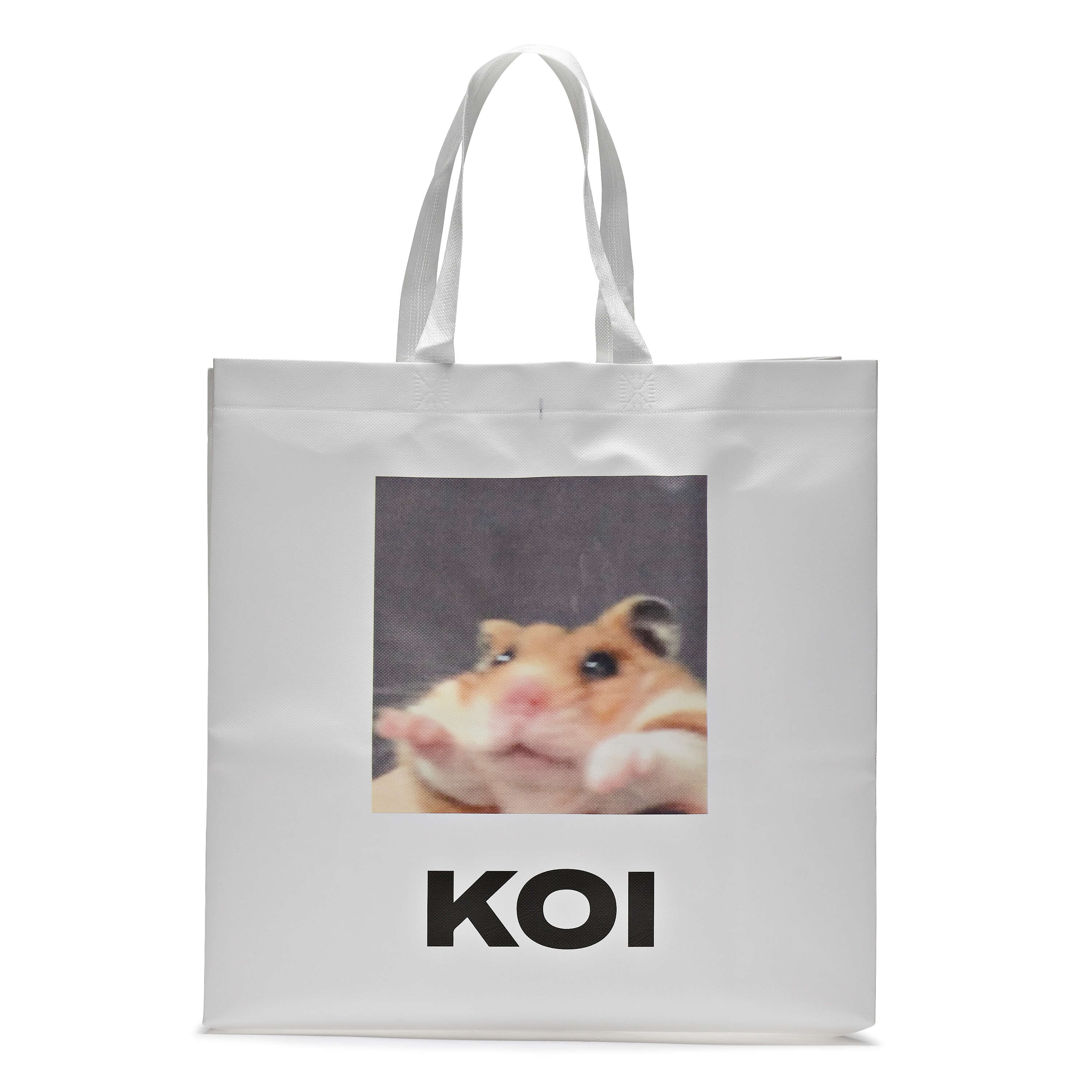 KOI Hamster Tote Bag