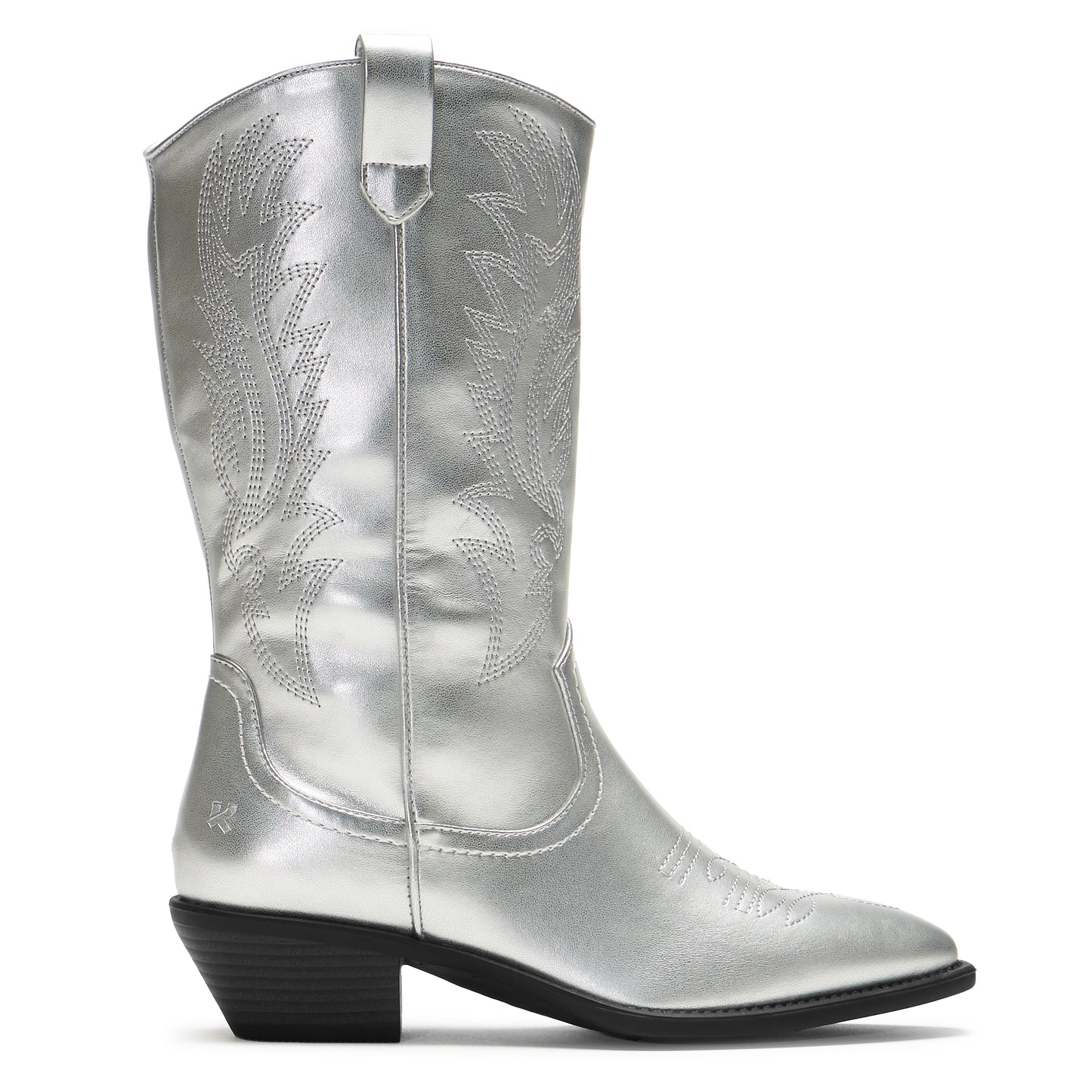 Lawless Cowboy Boots - Silver