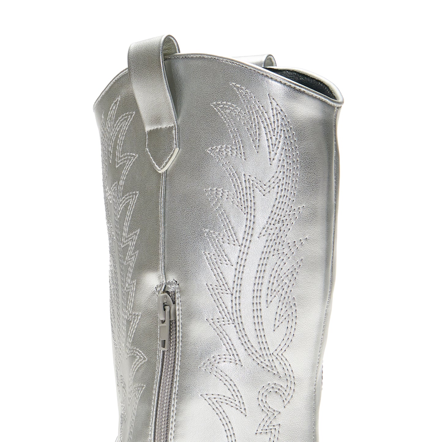 Lawless Cowboy Boots - Silver