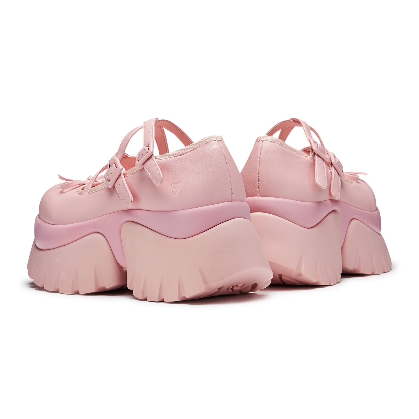 Margot Monster Platform Mary Janes - Pink