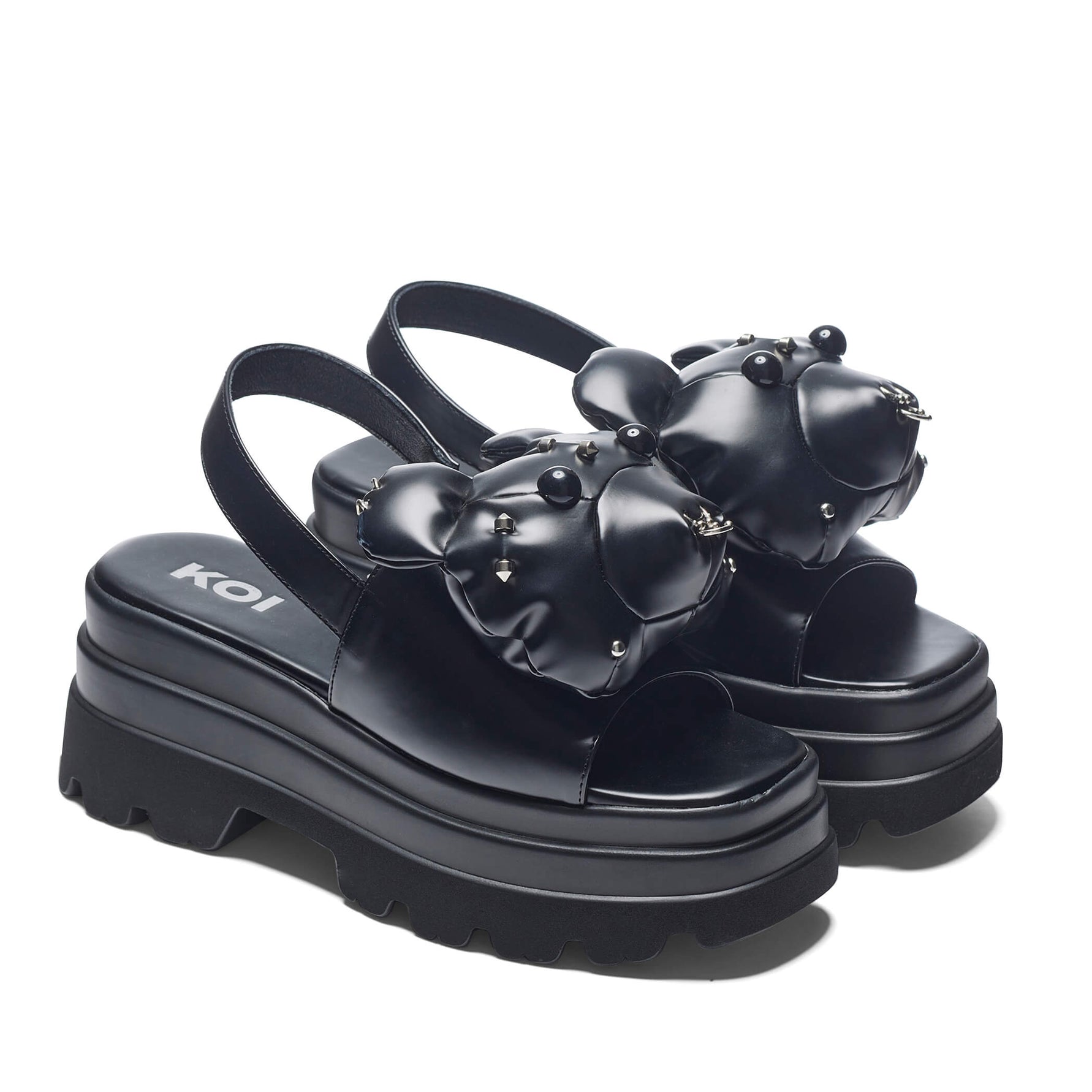Chunky Caged Sandals Older Girls
