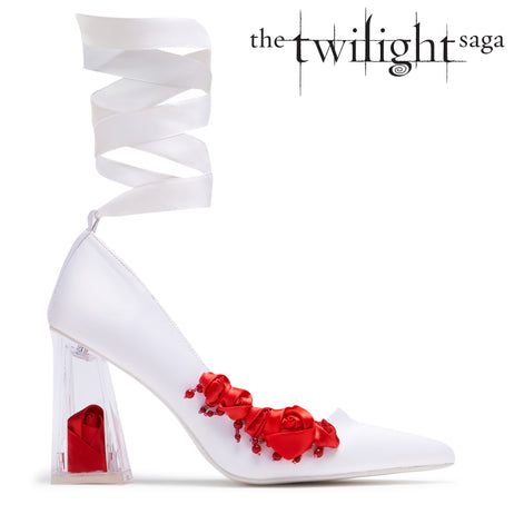 Bella’s Nightmare Rose Heels - Pearl