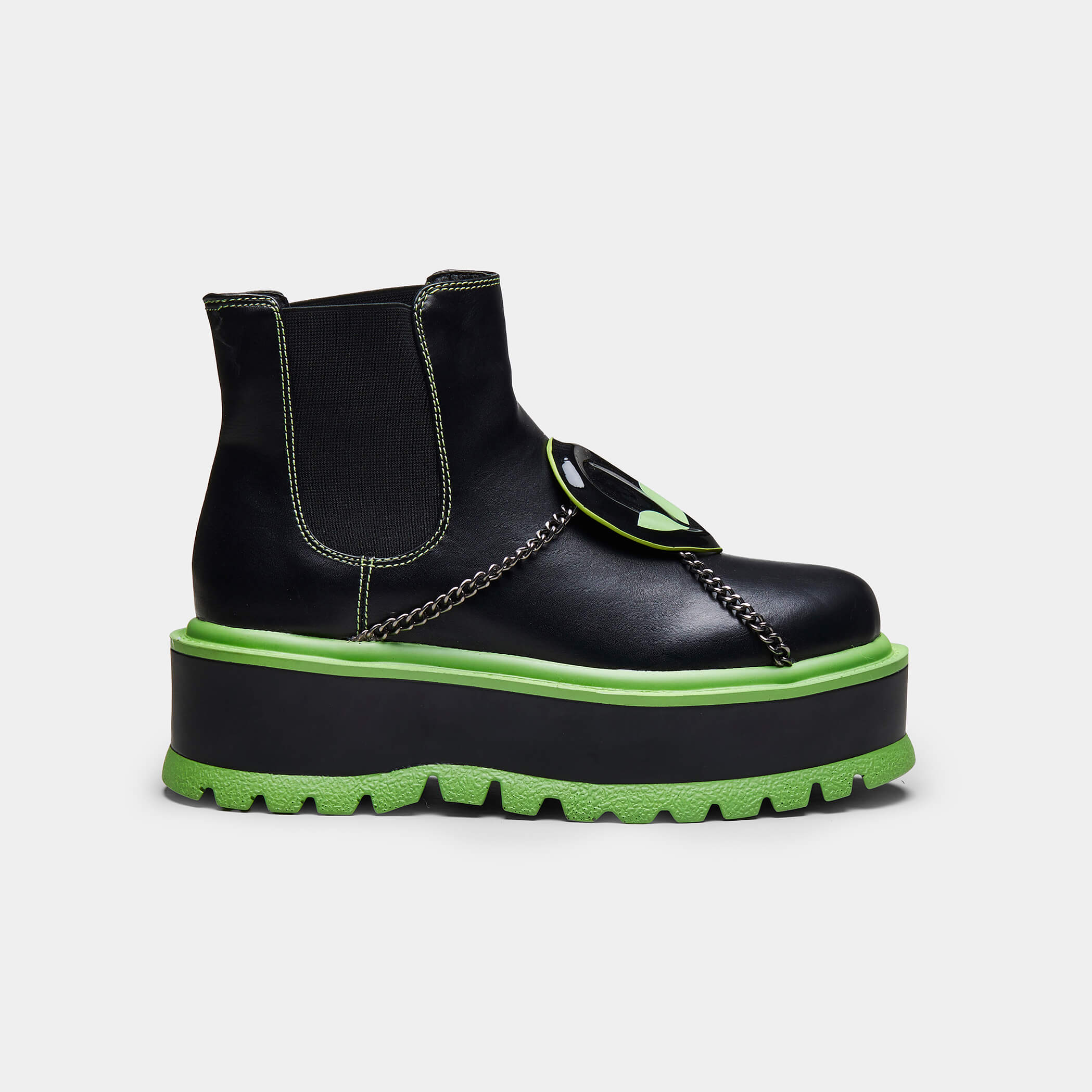 Chunky platform hiking boots hot sale